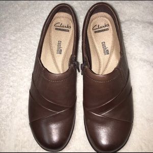 Clarks Womens Channing Essa Slip On Loafer Sz 7-1/2